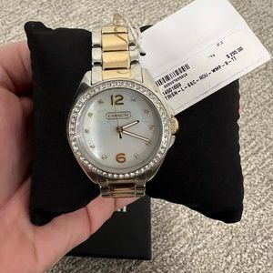 Coach Tristan Mother of Pearl Dial Watch - never worn